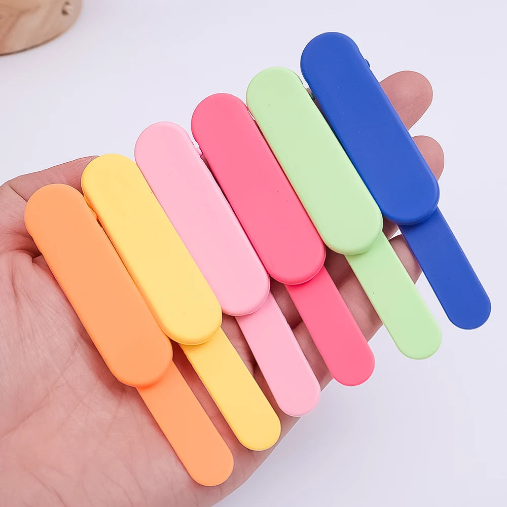 Auto-Flip Silicone Bookmarks - Pack of 3