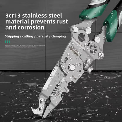 Versatile 16-in-1 Electrician's Wire Cutting Pliers for All Your Wiring Needs