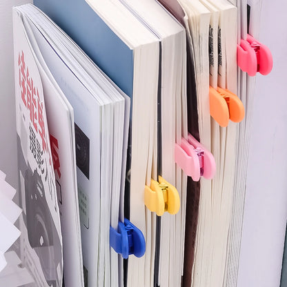 Auto-Flip Silicone Bookmarks - Pack of 3