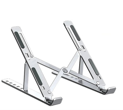 Fold Mate Aluminum Laptop Stand – Adjustable, Foldable & Non-Slip
