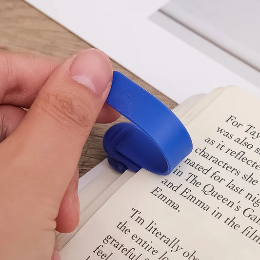 Auto-Flip Silicone Bookmarks - Pack of 3