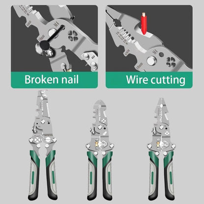All-in-One Foldable Electrician Pliers – For Wiring, Splitting & Crimping
