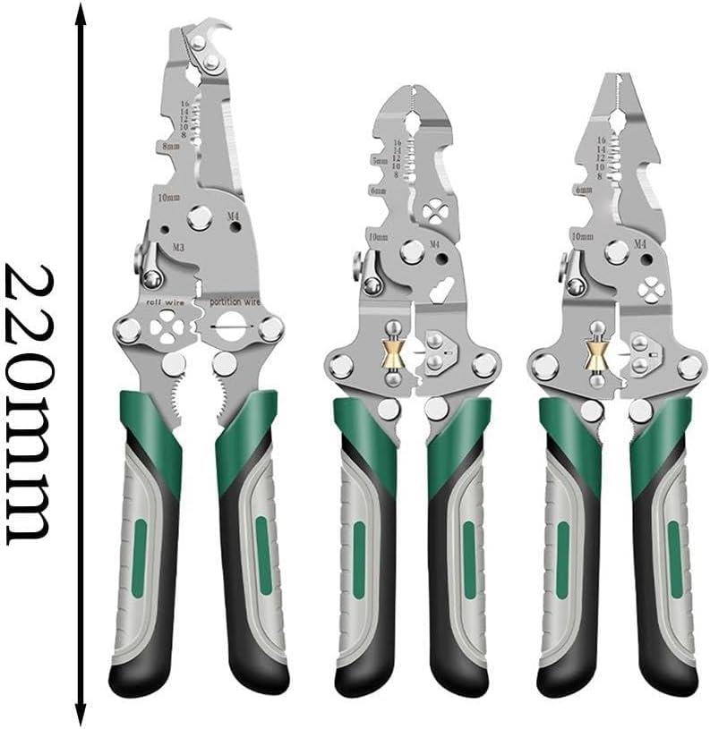All-in-One Foldable Electrician Pliers – For Wiring, Splitting & Crimping