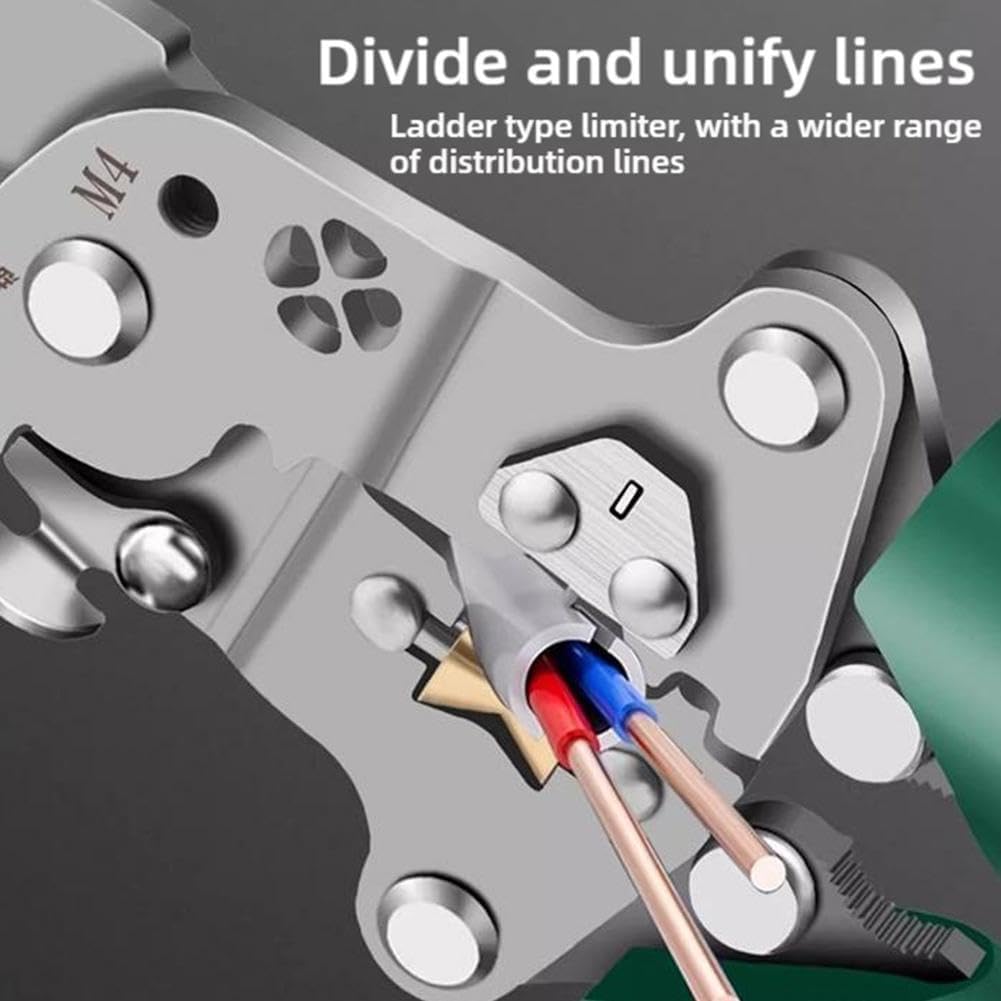 All-in-One Foldable Electrician Pliers – For Wiring, Splitting & Crimping