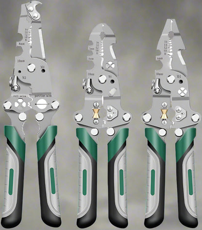 All-in-One Foldable Electrician Pliers – For Wiring, Splitting & Crimping