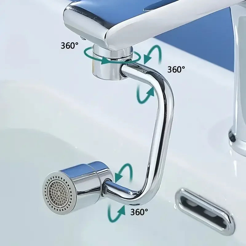 Flexible Sink Faucet Extender – Stainless Steel