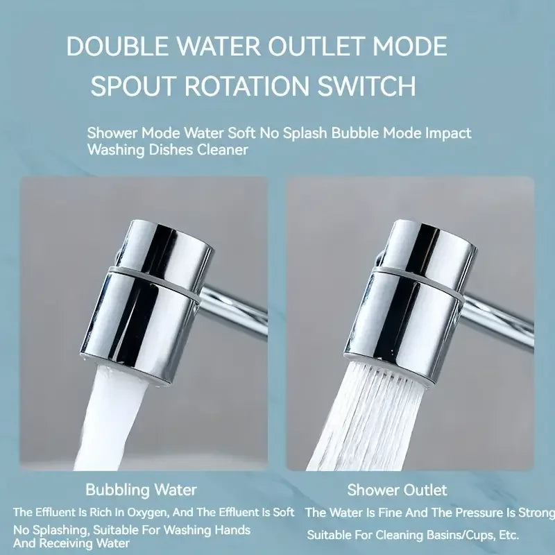 Flexible Sink Faucet Extender – Stainless Steel