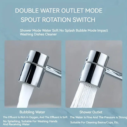 Flexible Sink Faucet Extender – Stainless Steel