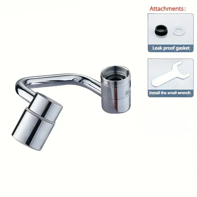 Flexible Sink Faucet Extender – Stainless Steel
