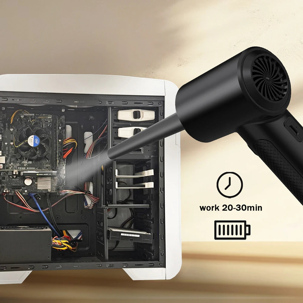 PowerClean Max – Wireless Dust Blower & Dust Collector