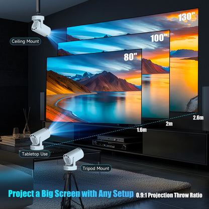 4K Magic Cube Smart Projector