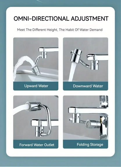 Flexible Sink Faucet Extender – Stainless Steel