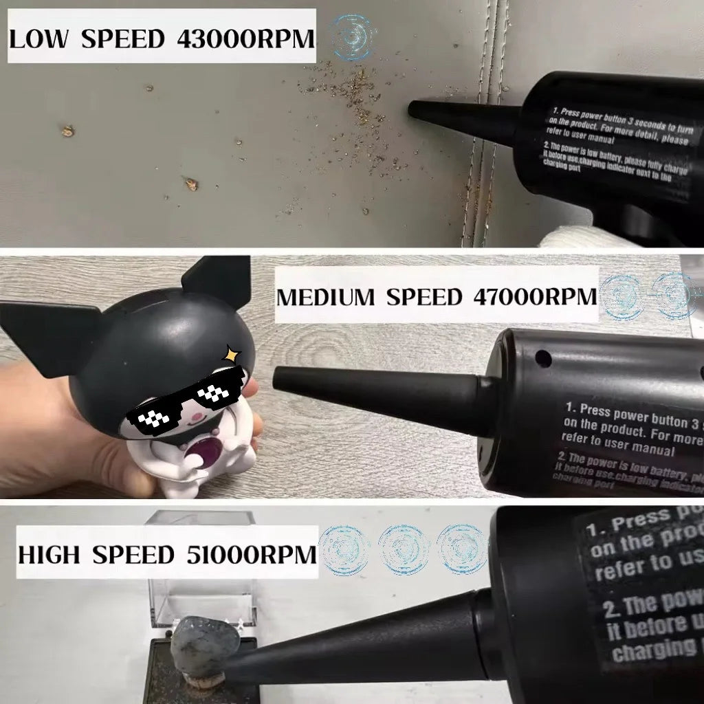 PowerClean Max – Wireless Dust Blower & Dust Collector