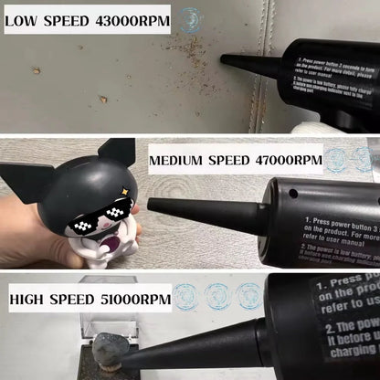 PowerClean Max – Wireless Dust Blower & Dust Collector