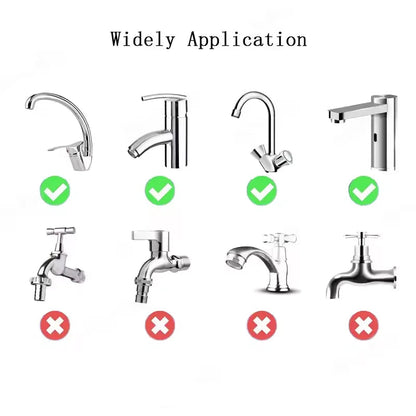 Flexible Sink Faucet Extender – Stainless Steel