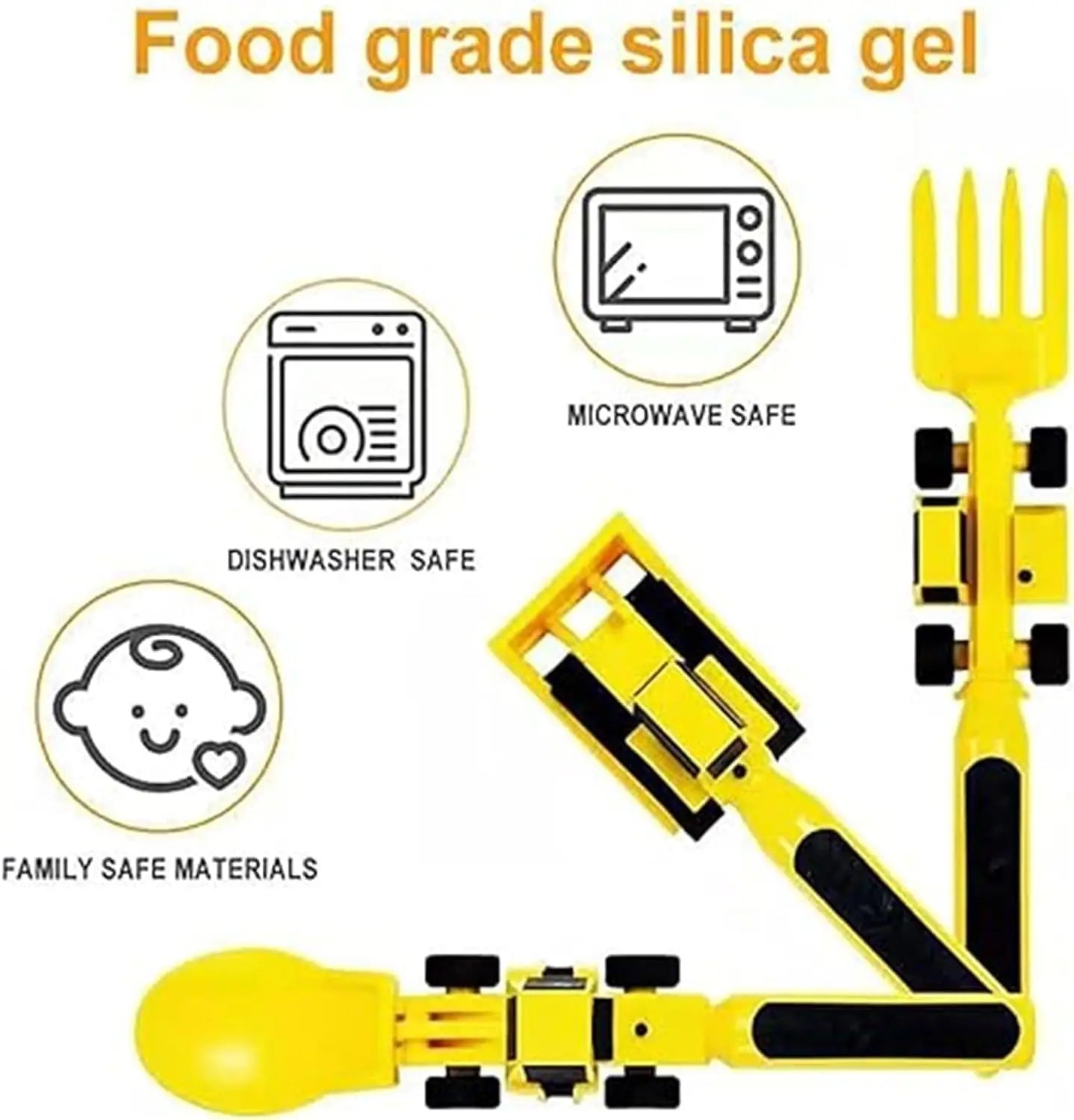 Kids Mealtime Cutlery Set – 3-Piece
