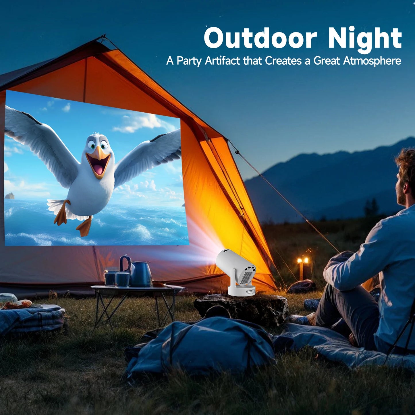 4K Magic Cube Smart Projector