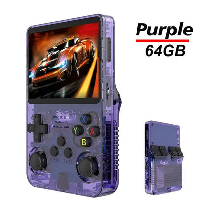 R36S Retro Gaming On-the-Go – 3.5" IPS Screen, 64/128GB Storage, 10k/15K Classic Games