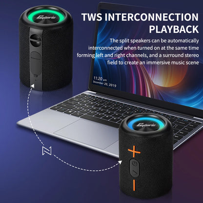 Split Wireless Waterproof Bluetooth Speaker