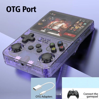 R36S Retro Gaming On-the-Go – 3.5" IPS Screen, 64/128GB Storage, 10k/15K Classic Games
