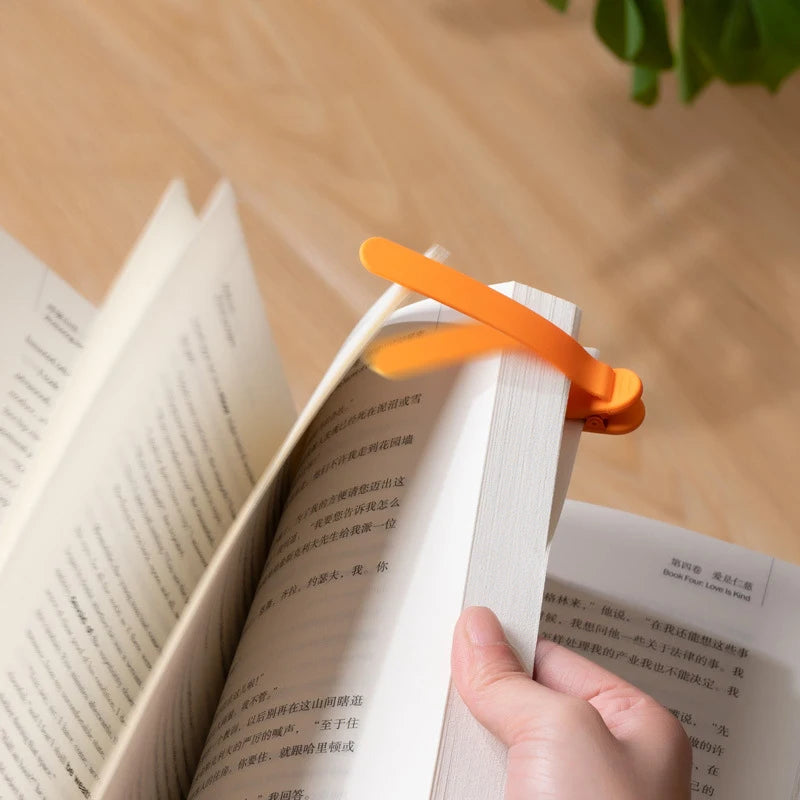 Auto-Flip Silicone Bookmarks - Pack of 3