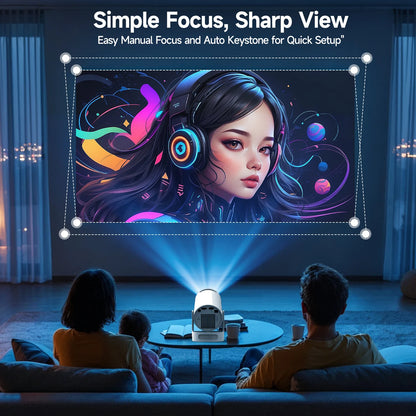 4K Magic Cube Smart Projector