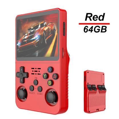 R36S Retro Gaming On-the-Go – 3.5" IPS Screen, 64/128GB Storage, 10k/15K Classic Games