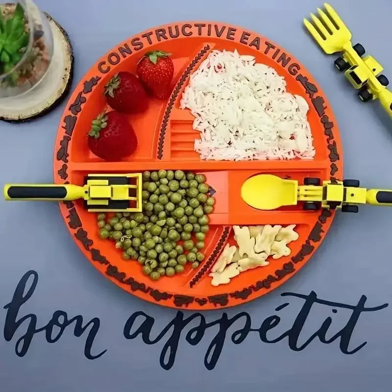 Kids Mealtime Cutlery Set – 3-Piece