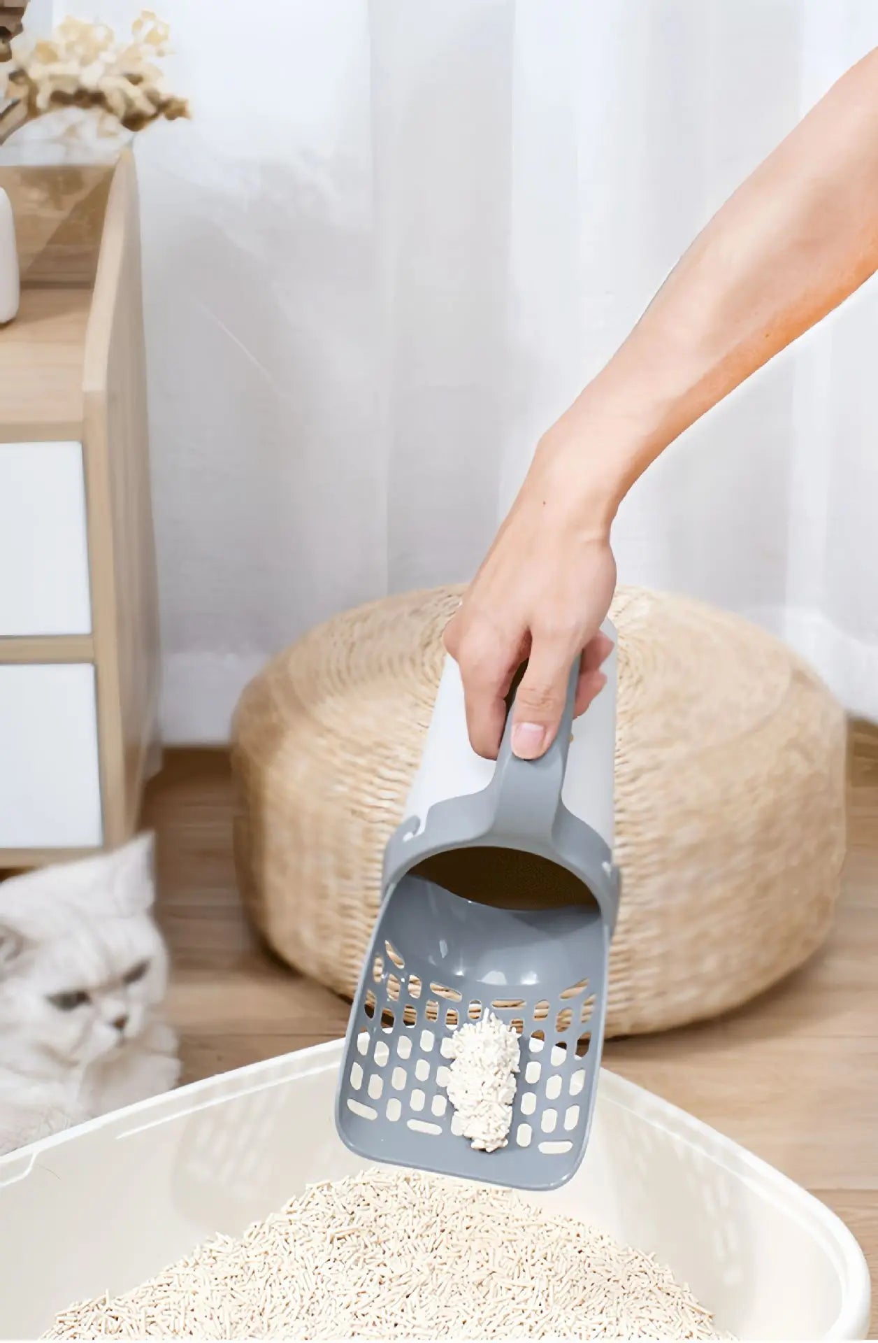 EasySift Cat Litter Cleaner with Refill Bag