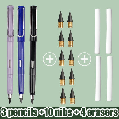 VolWrite 3 Pen Set Infinity Pencils – No Sharpening, No Ink