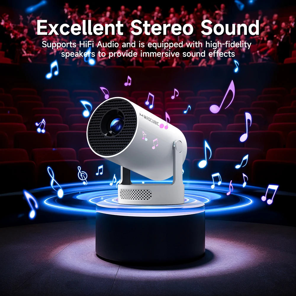 4K Magic Cube Smart Projector