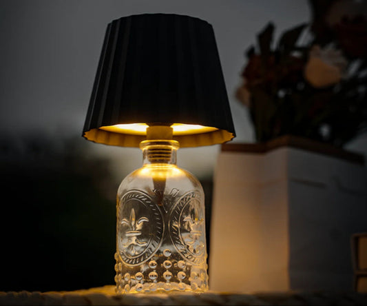 LED Bottle Touch Lamp – Wireless & Stepless Dimming