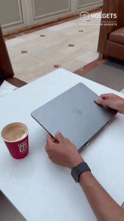 Fold Mate Aluminum Laptop Stand – Adjustable, Foldable & Non-Slip