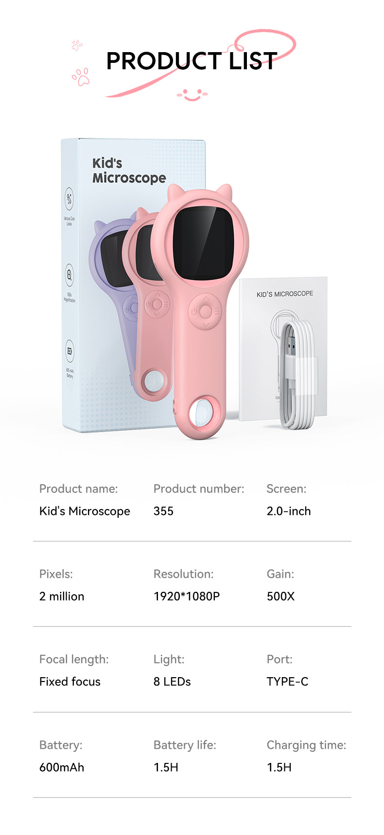 Tiny World Explorer Mini Microscope