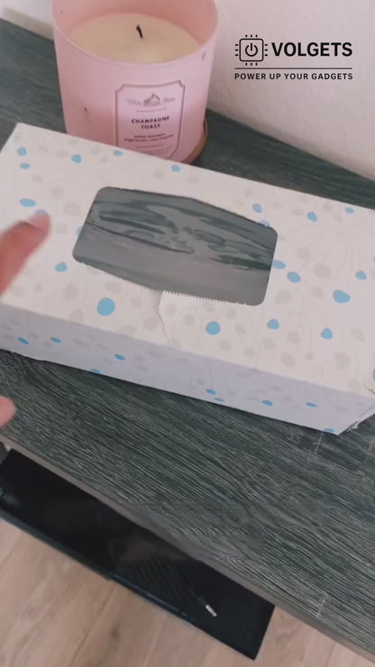 Old-School Radio Tissue Box