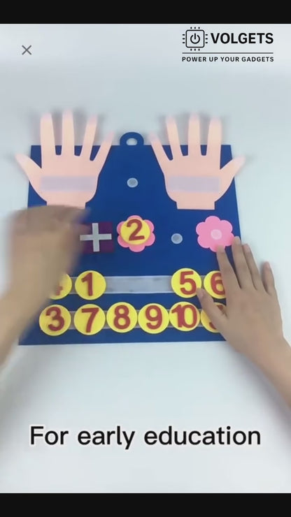 Little Genius Math Activity Board For kids