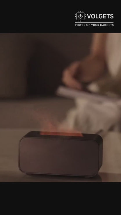 Volcanic Flame Diffuser & Mini Humidifier